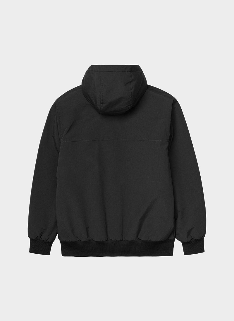Куртка ‘Hooded Sail Jacket’ Black / White