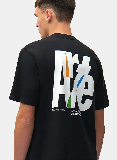 Футболка Big Logo Back T-shirt Black