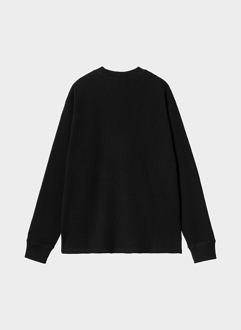 Лонгслив ‘L/S Basics Script T-Shirt’ Black / White