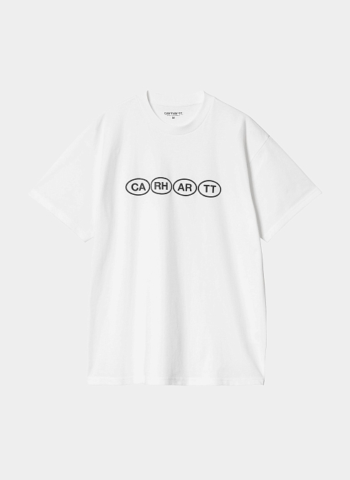 Футболка S/S Bumper T-Shirt White / Black