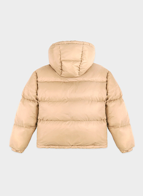 Пуховик Crown Logo Hooded Puffer Jacket