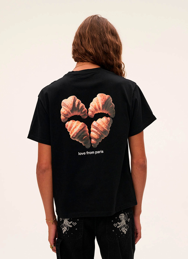Футболка Croissant Crush Black