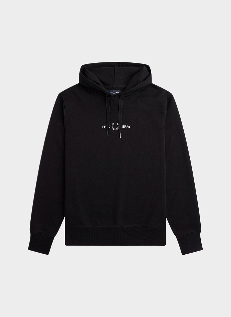 Худи ‘Embroidered Hooded Sweatshirt’ Black