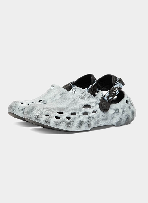 Клоги HIKE x x KRAKATAU 'Marble Clogs' Relic Gray