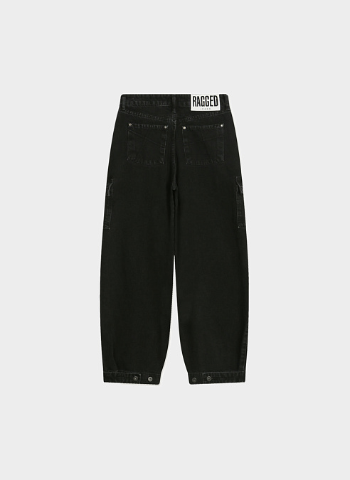 Джинсы BALLOON TAPERED LEG CHARCOAL