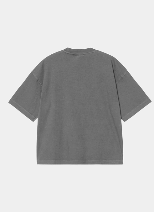 Футболка женская W S/S Nelson T-Shirt Black (Garment Dyed)