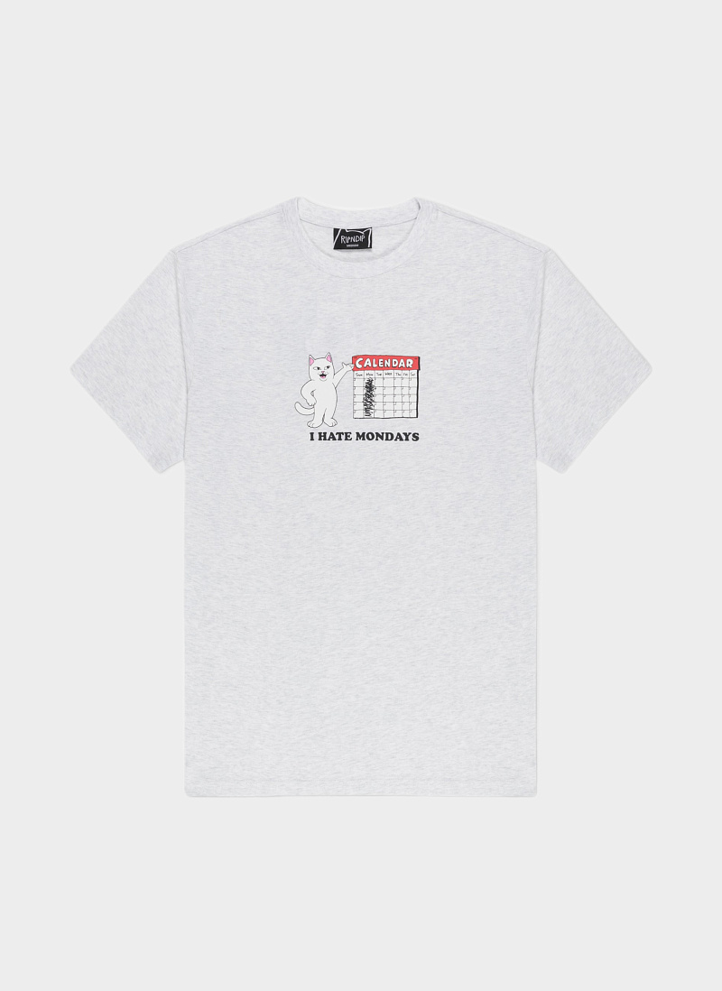Футболка ‘I Hate Mondays Tee’ Ash Heather