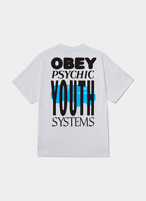 Футболка ‘PSYCHIC YOUTH SYSTEMS’ WHITE
