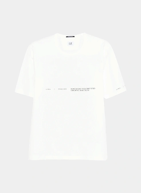 Футболка Metropolis Series Mercerized Jersey Short Sleeve T-Shirt Gauze  White