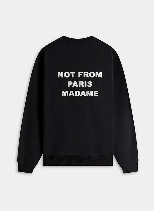 Свитшот Le Sweatshirt Slogan Black