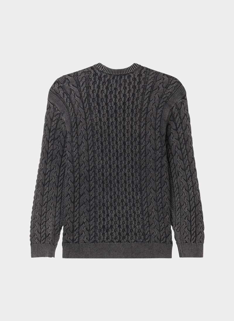 Свитер ‘FADED WASH SWEATER’ DIGITAL BLACK FADED WASH
