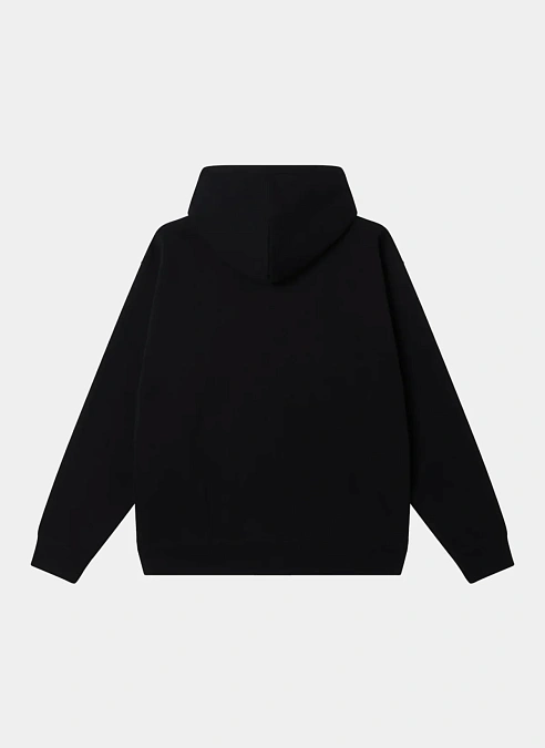 Худи на молнии Obey Collegiate Zip Hood Black