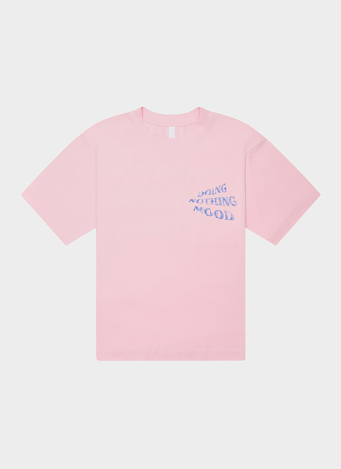 Футболка ZNY Doing Nothing Pink