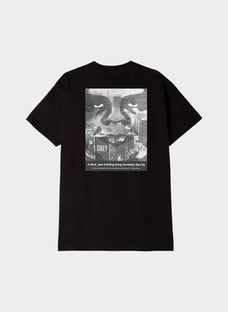 Футболка ‘OBEY NYC SMOG’ Black