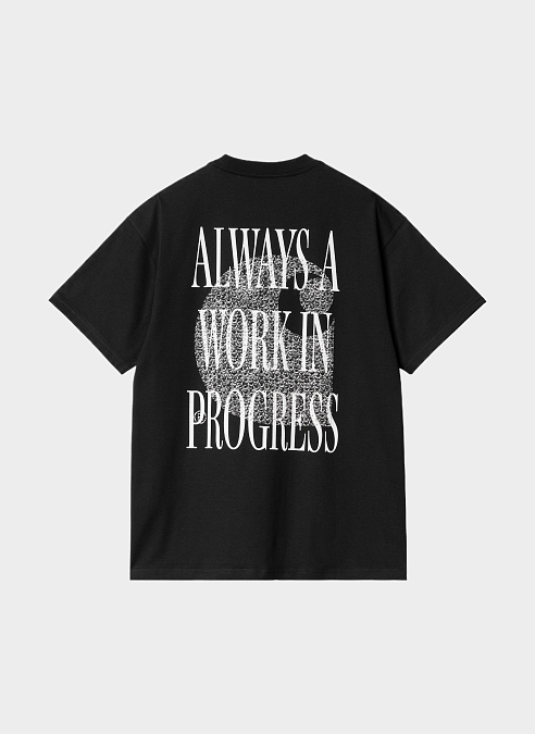 Футболка ‘S/S Always a WIP T-Shirt’ Black