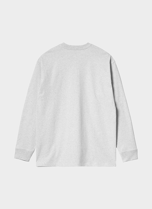Лонгслив ‘L/S Chase T-Shirt’ Ash Heather / Gold