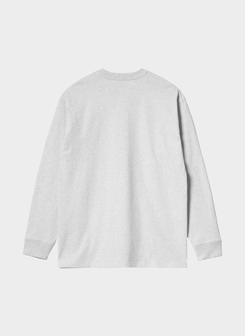 Лонгслив ‘L/S Chase T-Shirt’ Ash Heather / Gold