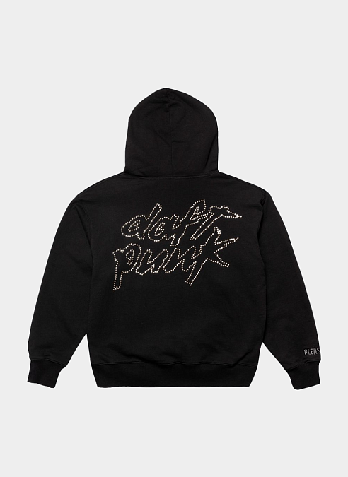 Худи Pleasures x Daft Punk Lucky Studded Hoodie Black
