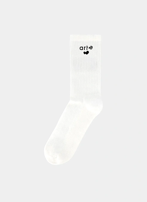 Носки Heart Logo Socks White