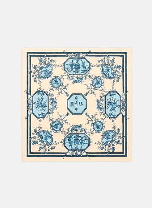 Платок Le Foulard Patineur Blue
