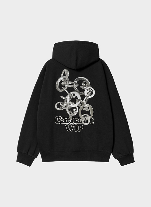 Худи 'Hooded Charm Link Sweat' Black