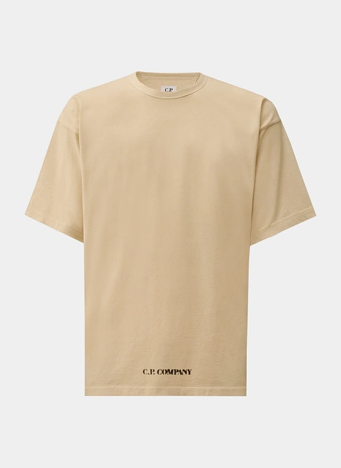 Футболка 24/1 Piquet Pigment Dyed Short Sleeve T-Shirt Frozen Dew