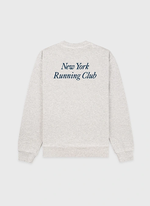 Свитшот Run Club Crewneck Heather Gray