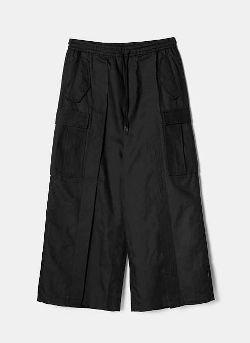 Брюки карго Hemp Hakama Cargo Track Pants  Black
