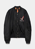 Бомбер Year of the Crane MA1 Jacket  Black