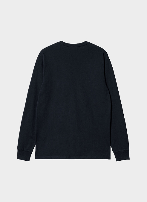 Лонгслив ‘L/S Pocket T-Shirt’ DARK NAVY
