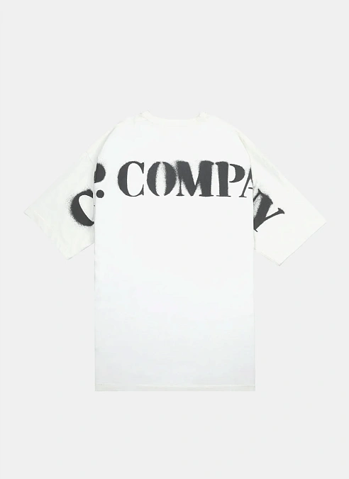 Футболка T-Shirts Short Sleeve In 1020 Jersey Gauze  White