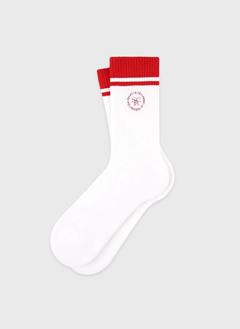 Носки SRHWC Socks White/Ruby