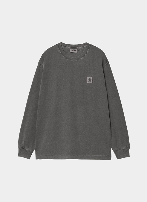 Лонгслив L/S Nelson T-Shirt Graphite (Garment Dyed)