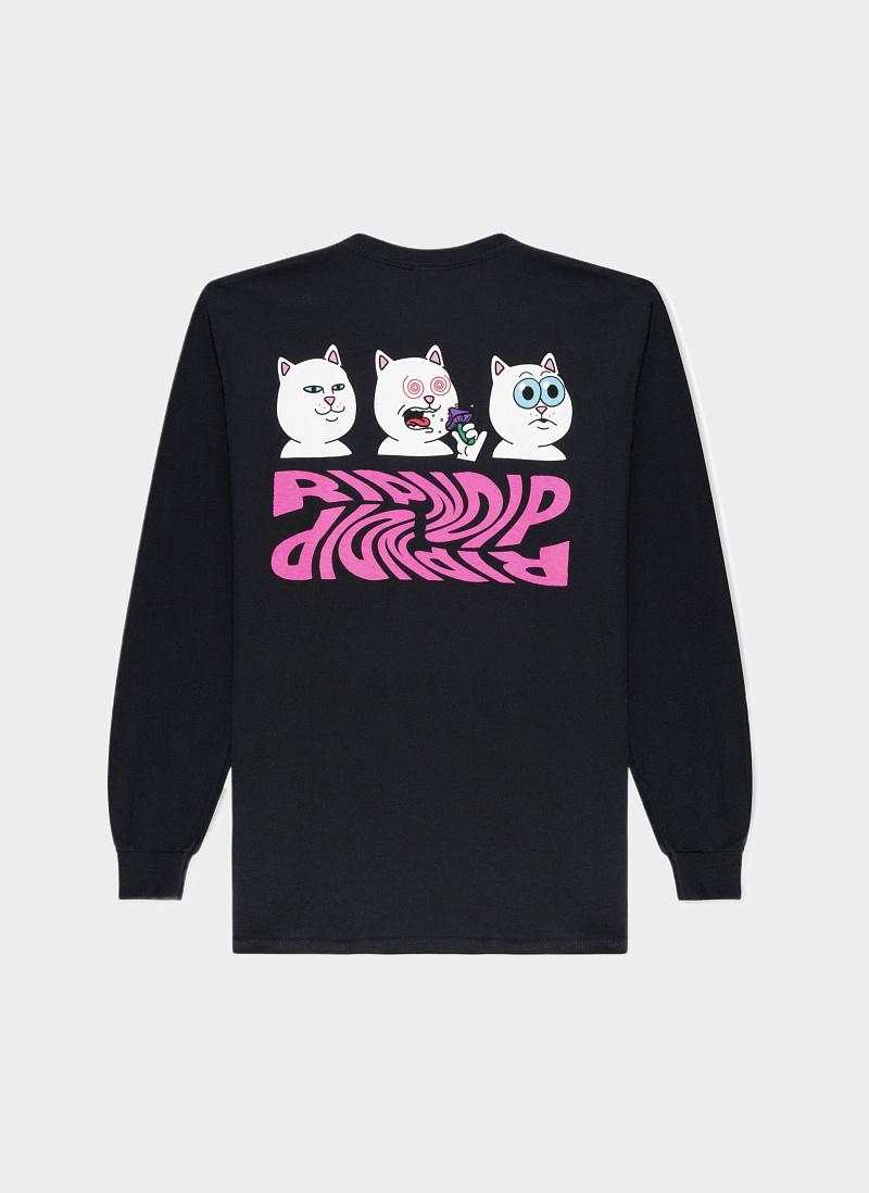 Лонгслив ‘Shroom Diet LS’ Black
