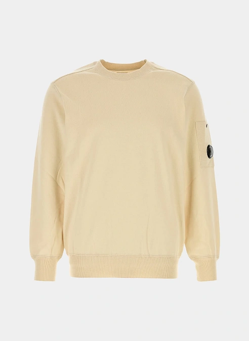 Свитшот Cotton Sea Island Crewneck Lens Sweater Frozen Dew