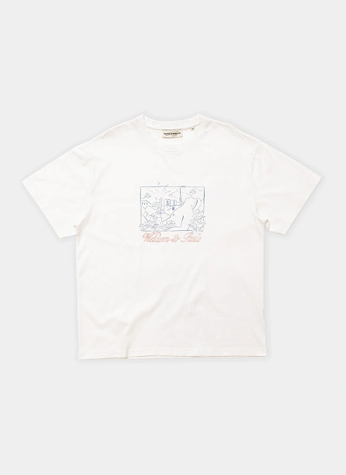 Футболка The Big Bienvenue T-shirt White