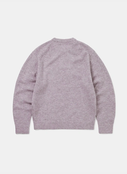 Свитер TNT Heart Logo knit Sweater Lavender