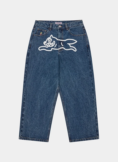 Джинсы Running Dog Triple Scoop Denim Pant Mid Wash Blue