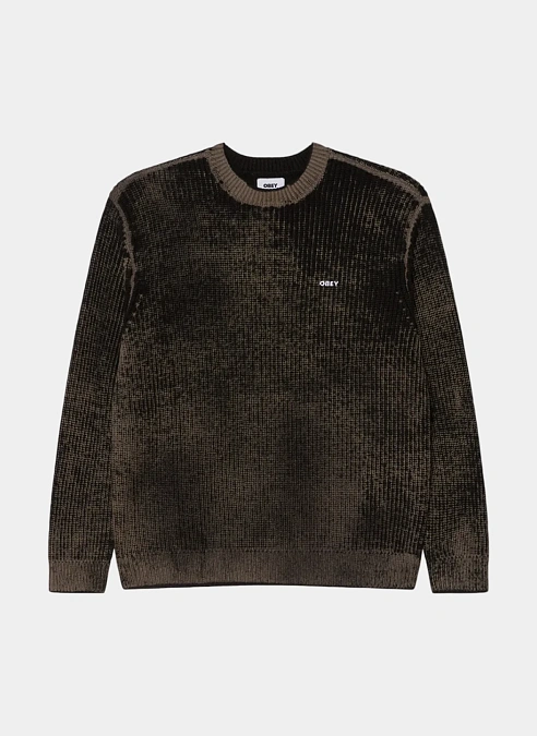 Свитер Obey Spray Effect Sweater Black Multi