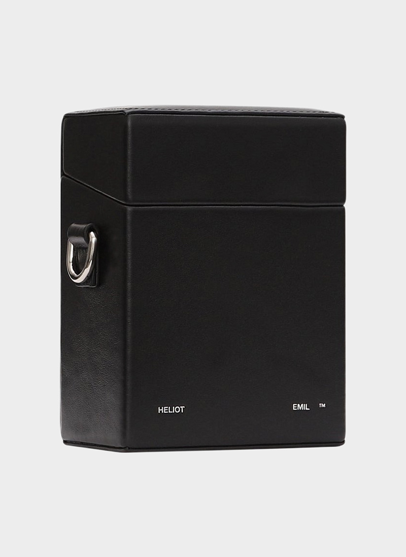 Сумка LEATHER STRAP BOX BAG