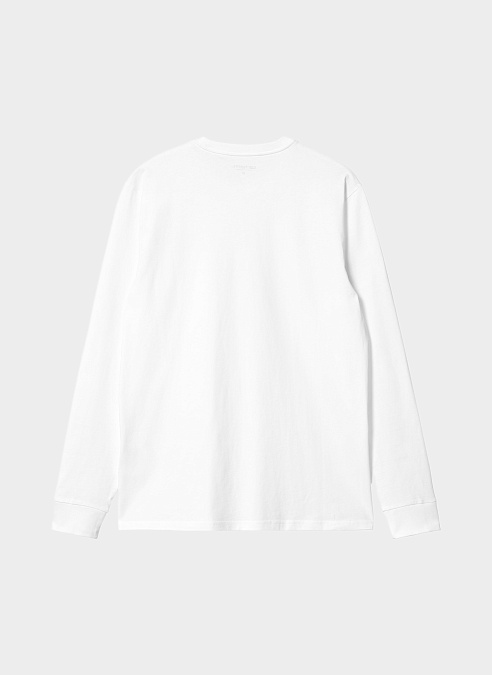 Лонгслив ‘L/S Pocket T-Shirt’ WHITE