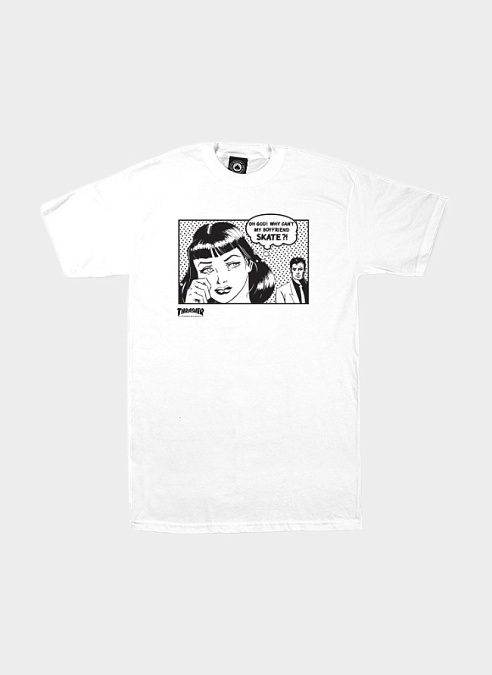 Футболка ‘Boyfriend T-Shirt’ White
