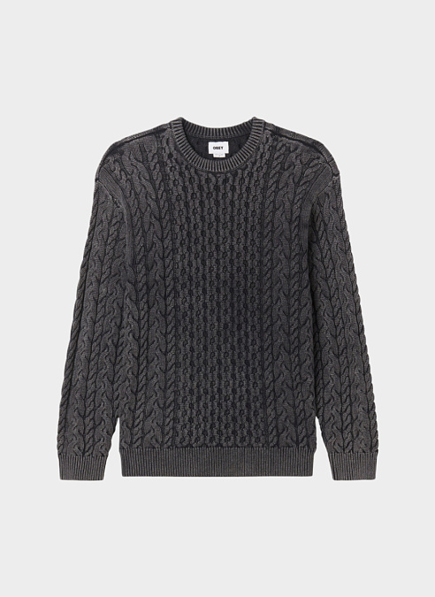 Свитер ‘FADED WASH SWEATER’ DIGITAL BLACK FADED WASH