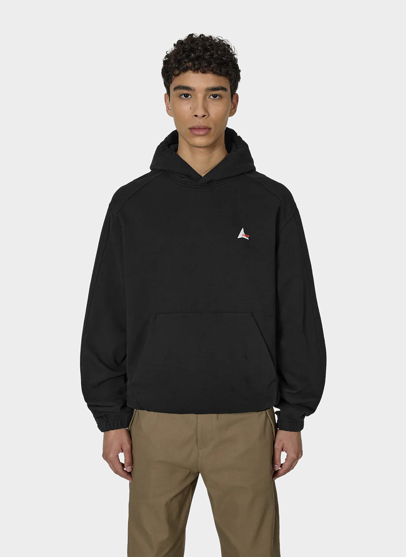 Худи Logo Hoodie Washed Black