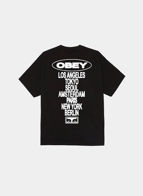 Футболка Obey Global Impact Black