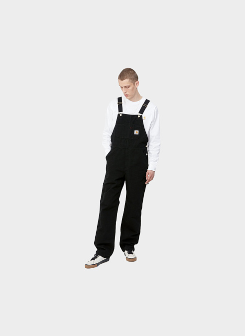 Комбинезон ‘Bib Overall’ BLACK (RINSED)