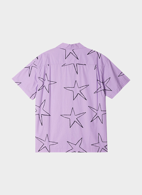 Рубашка ‘COLLIE SS SHIRT’ Digital Lavender Multi