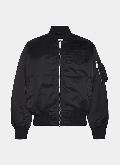 Бомбер Nylon Bomber Jacket Black