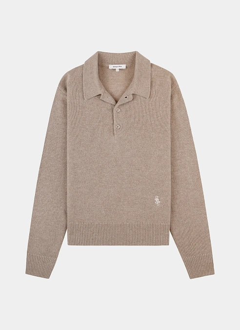Поло SRC Cashmere Polo Tapioca