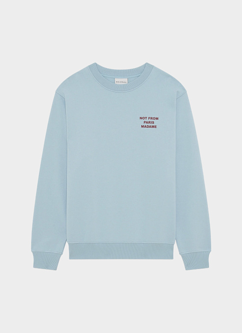 Свитшот ‘Le Sweatshirt Slogan’ Light Blue